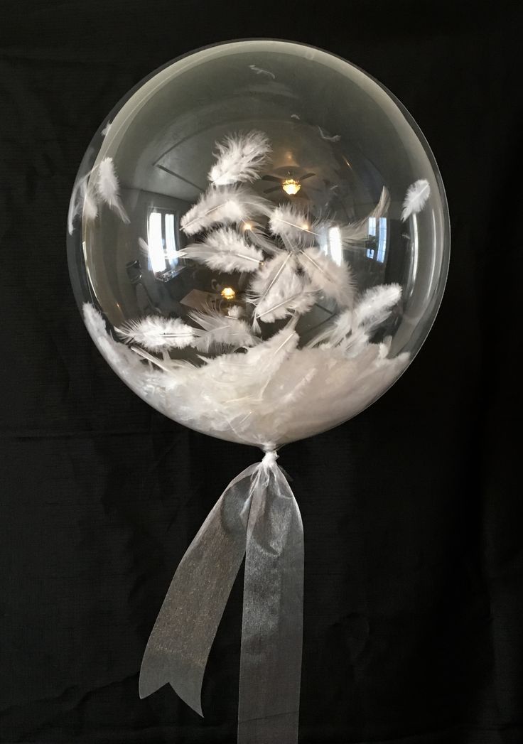 Simple elegance – clear bubble balloon with…
